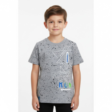 Chlapecké letní tričko krátký rukáv Kugo - reflexní