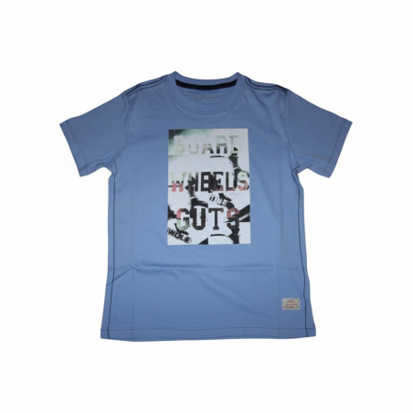 Chlapecké letní tričko krátký rukáv Wolf modrá