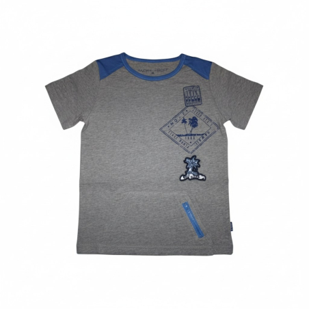 Chlapecké letní tričko Wolf s kapsičkou