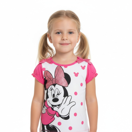 Dívčí letní tričko myška Minnie Disney