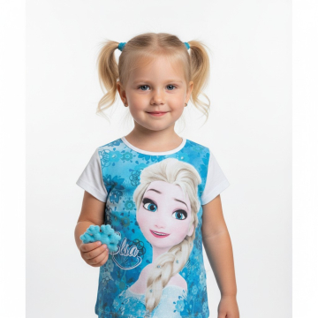 Letní tričko Frozen - LEDOVÉ KRÁLOVSTVÍ