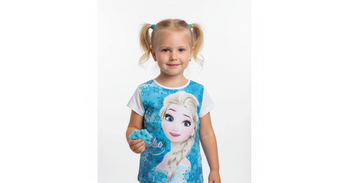 Letní tričko Frozen - LEDOVÉ KRÁLOVSTVÍ