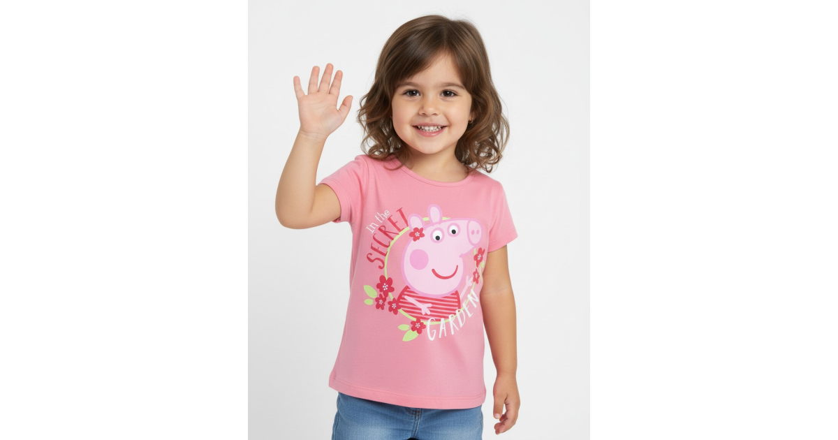 Dívčí letní tričko Peppa Pig - prasátko Peppa