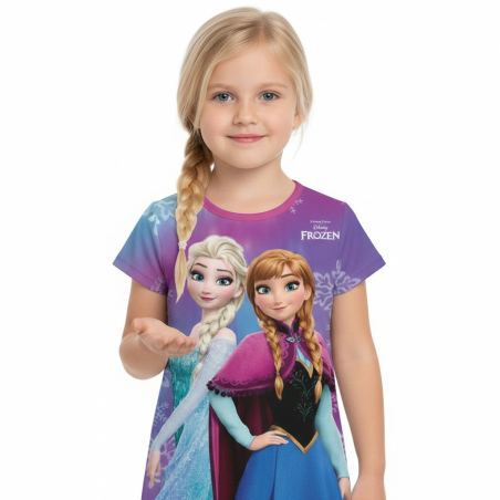 Dívčí letní tričko Frozen