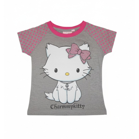 Letní tričko Charmy Kitty šedá