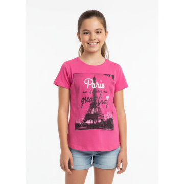 Dívčí letní tričko PAŘÍŽ Kugo