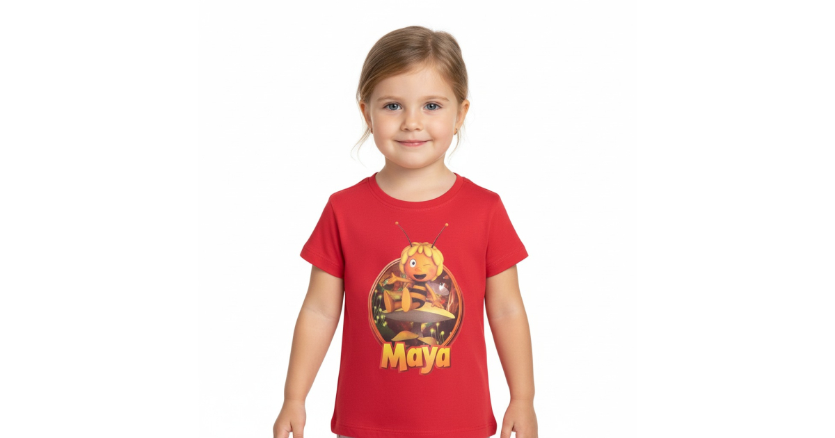 Dívčí letní tričko včelka Mája