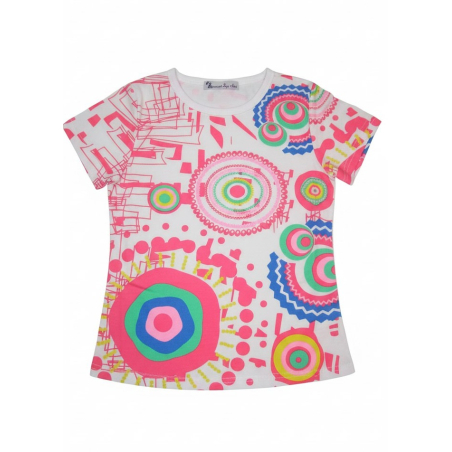 Dívčí letní tričko - mandala