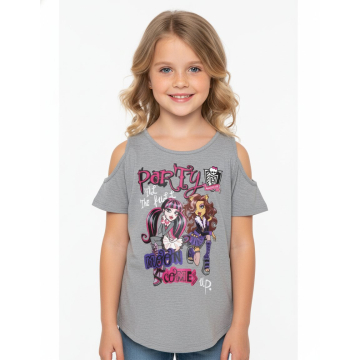 Dívčí letní tričko MONSTER HIGH - modrá