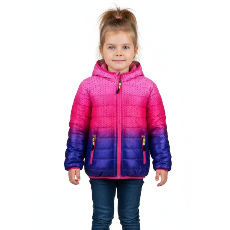 Dívčí prošívaná bunda jarní/podzimní | Lehká a hřejivá