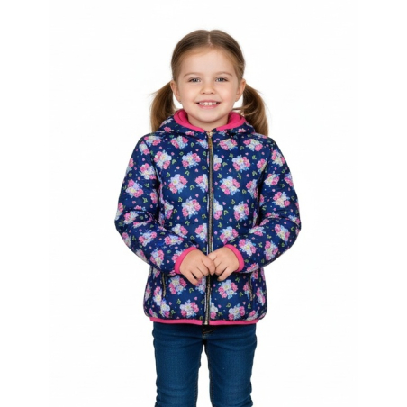 Dívčí prošívaná bunda jarní/podzimní | Lehká a hřejivá