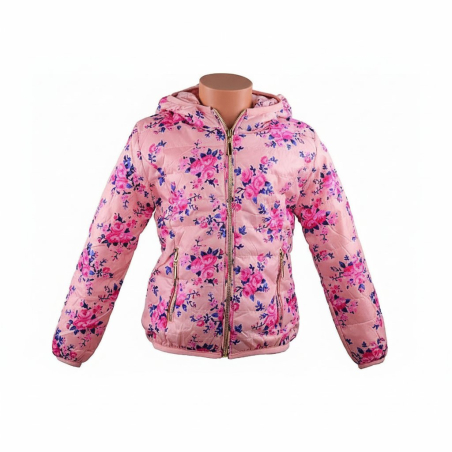 Dívčí prošívaná bunda jarní/podzimní | Lehká a hřejivá