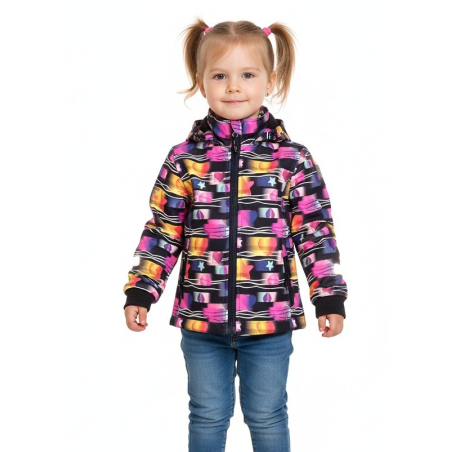 Dívčí softshellová bunda s fleecem | Nepromokavá, prodyšná, s reflexními prvky