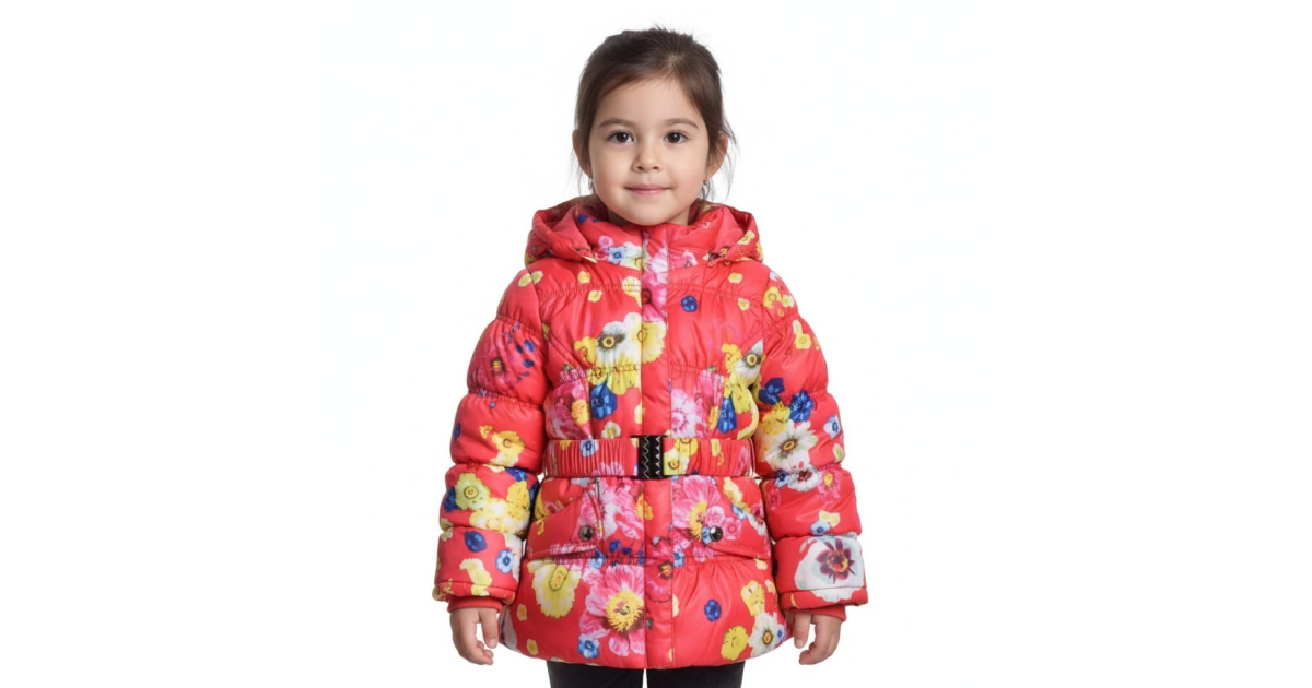 Dívčí přechodový kabátek s fleecem | Teplý a praktický