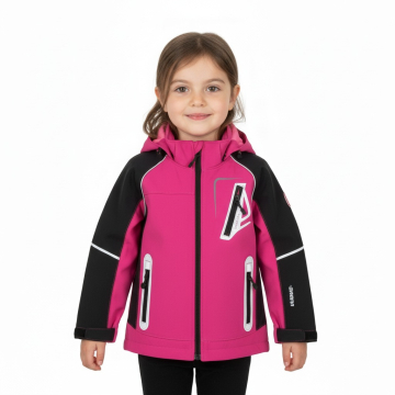 Dívčí softshellová bunda s membránou  | Nepromokavá, prodyšná
