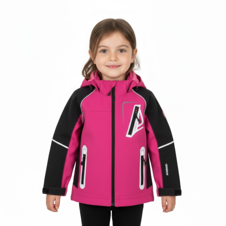 Dívčí softshellová bunda s membránou  | Nepromokavá, prodyšná