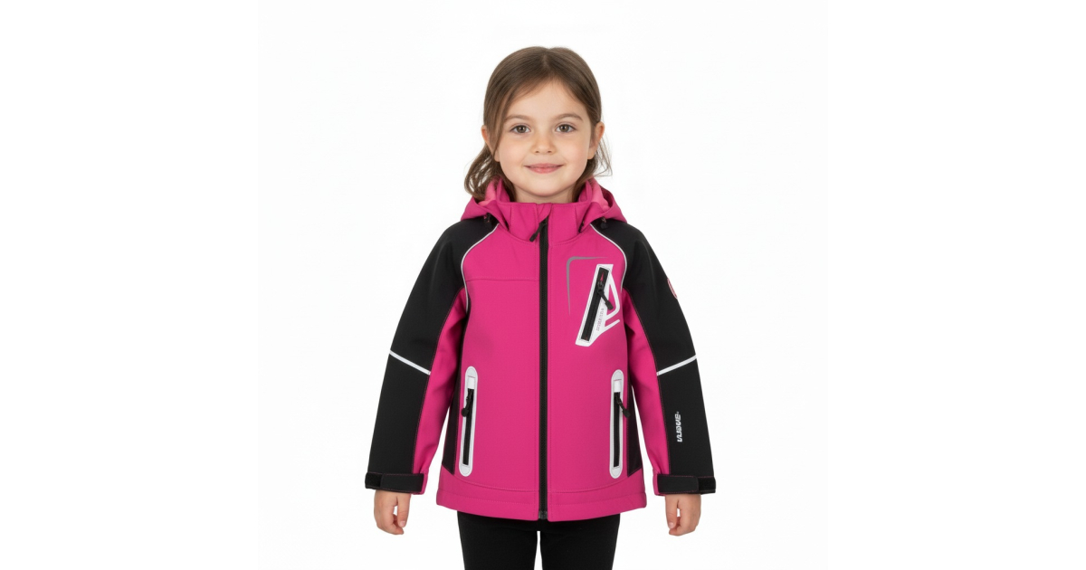 Dívčí softshellová bunda s membránou  | Nepromokavá, prodyšná