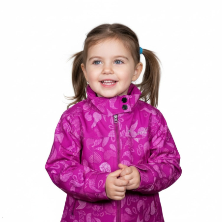 Dívčí softshellová bunda | Jarní a podzimní, prodyšná