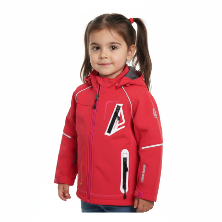 Dívčí softshellová bunda s membránou  | Nepromokavá, prodyšná