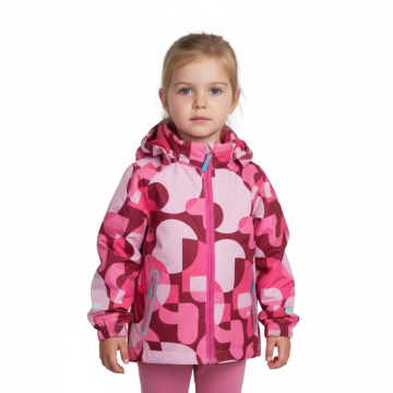 Dívčí jarní bunda nepromokavá | Šusťák s podšívkou