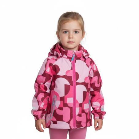 Dívčí jarní bunda nepromokavá | Šusťák s podšívkou