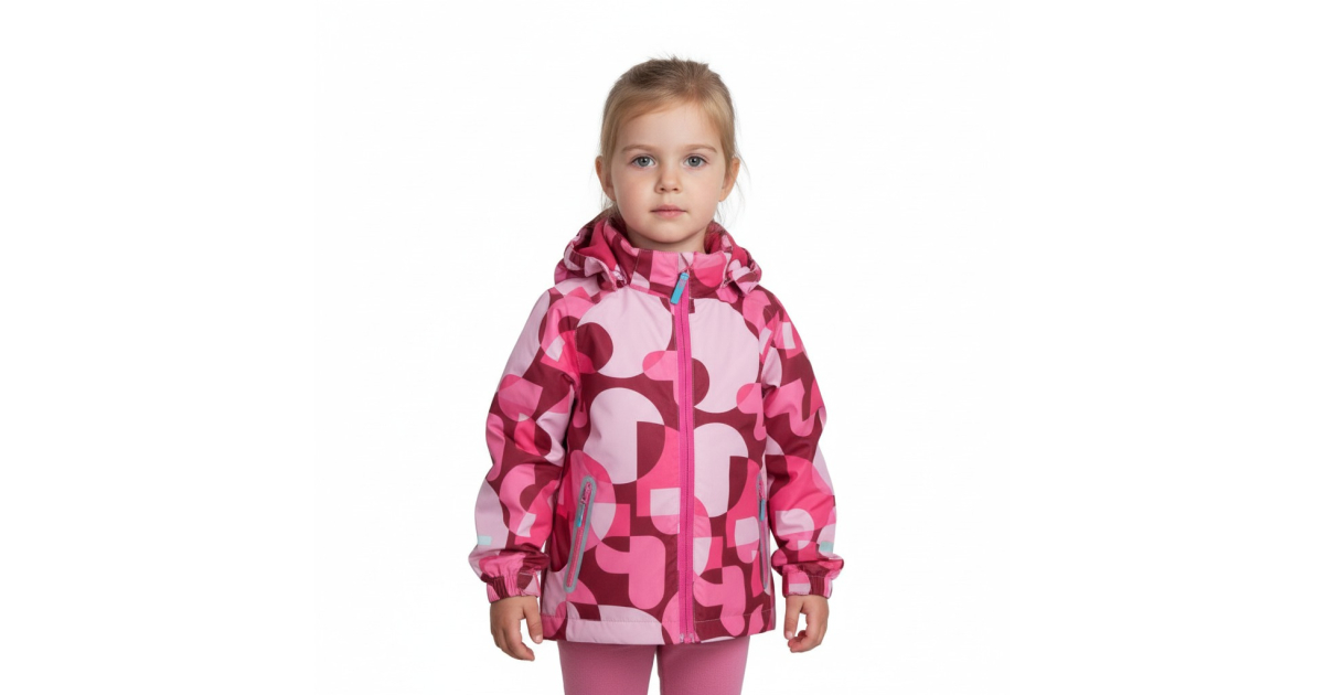 Dívčí jarní bunda nepromokavá | Šusťák s podšívkou