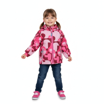 Dívčí jarní bunda nepromokavá | Šusťák s podšívkou