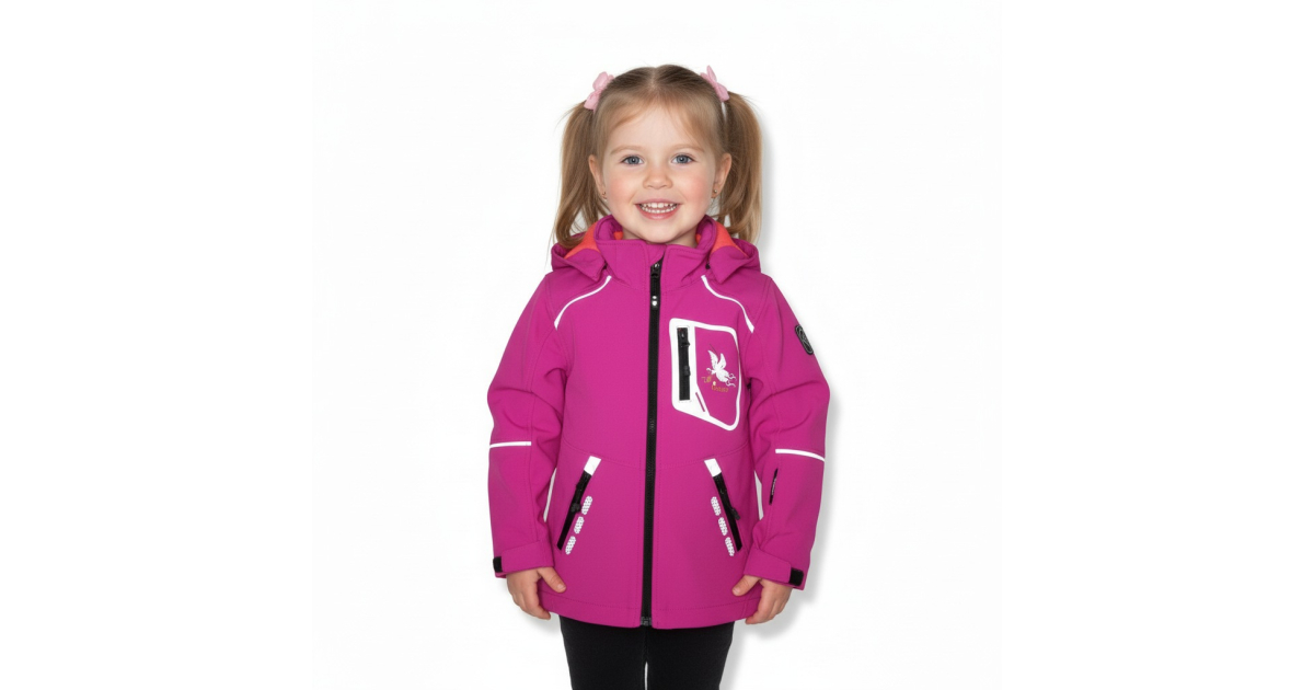 Dívčí softshellová bunda s membránou  | Nepromokavá, prodyšná