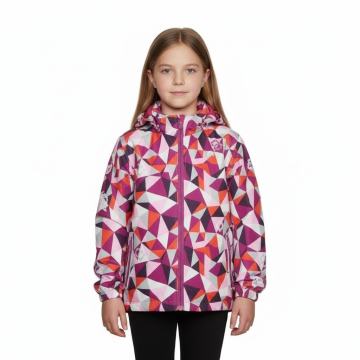 Dívčí jarní bunda nepromokavá | Šusťák s podšívkou