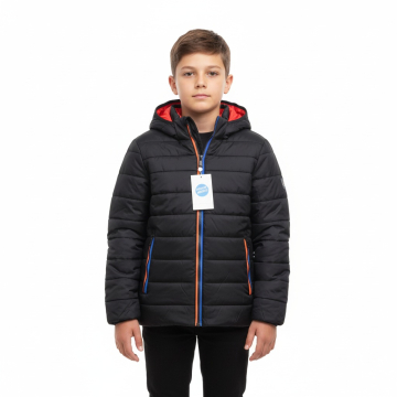 Chlapecká prošívaná zimní bunda – teplá a lehká