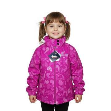 Dívčí softshellová bunda | Jarní a podzimní, prodyšná