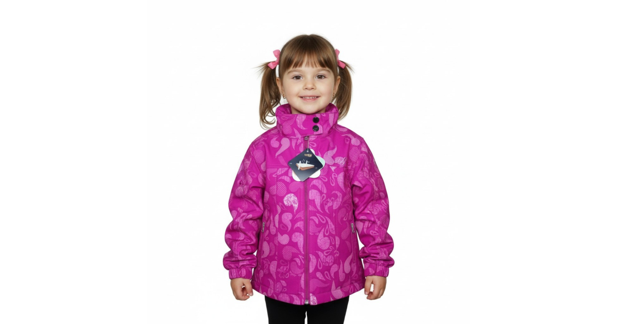 Dívčí softshellová bunda | Jarní a podzimní, prodyšná