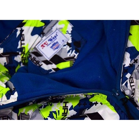 Chlapecká podzimní  bunda s fleecem | Nepromokavá, neprofoukne