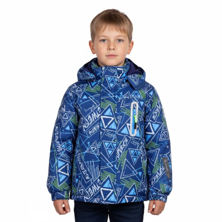 Chlapecká šustáková bunda s fleecem | Teplá, nepromokavá