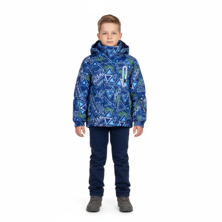 Chlapecká šustáková bunda s fleecem | Teplá, nepromokavá