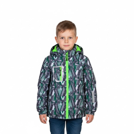 Chlapecká šusťáková bunda  s fleesem