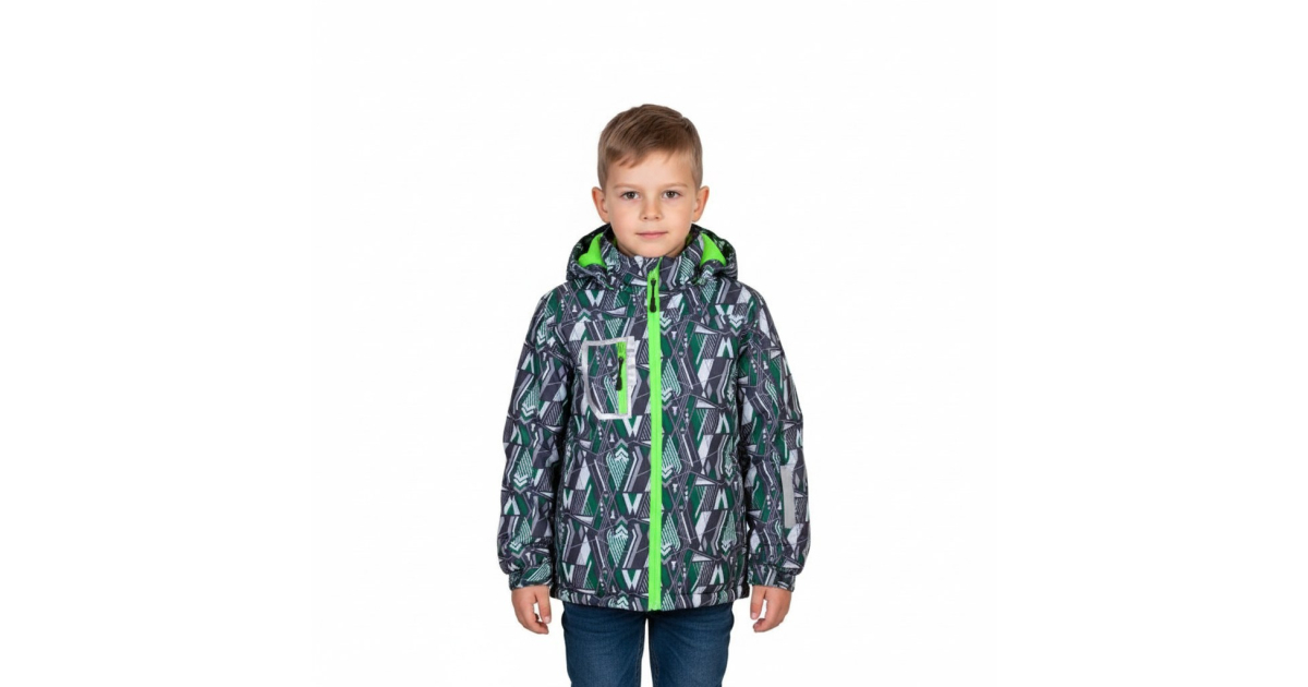 Chlapecká šusťáková bunda  s fleesem