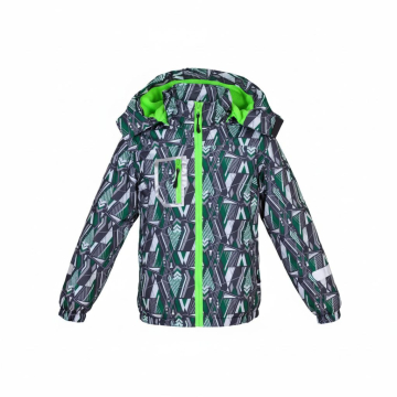 Chlapecká šusťáková bunda  s fleesem