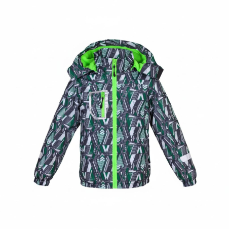Chlapecká šusťáková bunda  s fleesem