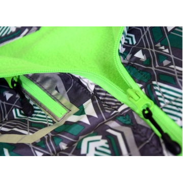 Chlapecká šusťáková bunda  s fleesem