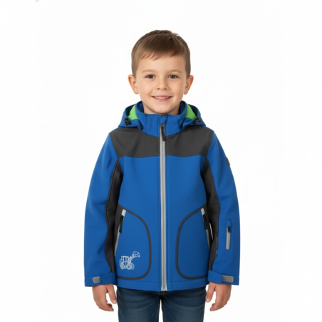 Chlapecká  softshellová bunda s membránou  | Nepromokavá, prodyšná