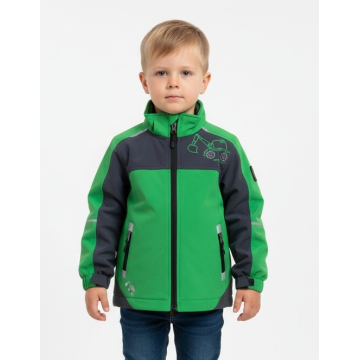 Chlapecká  softshellová bunda s membránou  | Nepromokavá, prodyšná