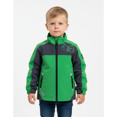 Chlapecká  softshellová bunda s membránou  | Nepromokavá, prodyšná