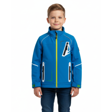 Chlapecká  softshellová bunda s membránou  | Nepromokavá, prodyšná