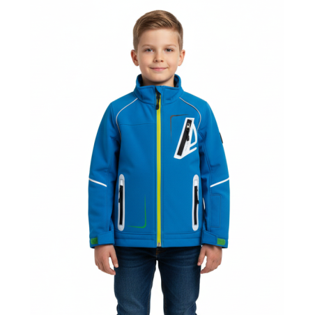 Chlapecká  softshellová bunda s membránou  | Nepromokavá, prodyšná