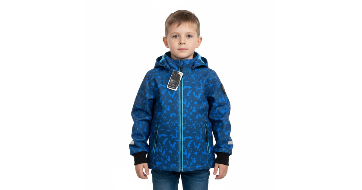 Chlapecká  softshellová bunda s membránou  | Nepromokavá, prodyšná