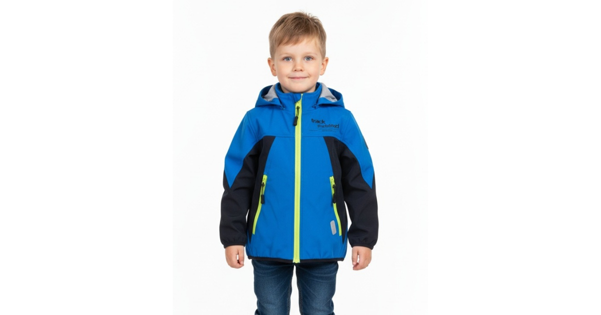 Chlapecká  softshellová bunda s membránou  | Nepromokavá, prodyšná