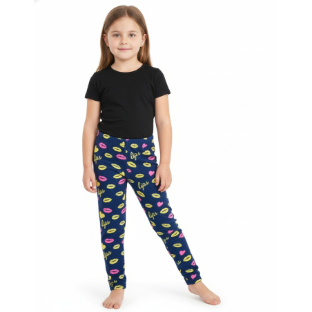 Dívčí zateplené legíny s kožíškem | Teplé a stylové ❤️