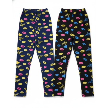 Dívčí zateplené legíny s kožíškem | Teplé a stylové ❤️