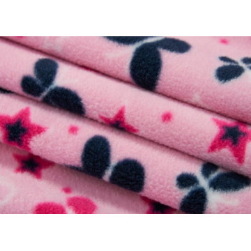 Mikina fleecová bez kapuce s motýlky Moderní vzhled